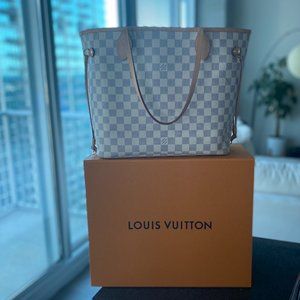 *Authentic* Louis Vuitton Damier Ebene Neverfull MM 2020